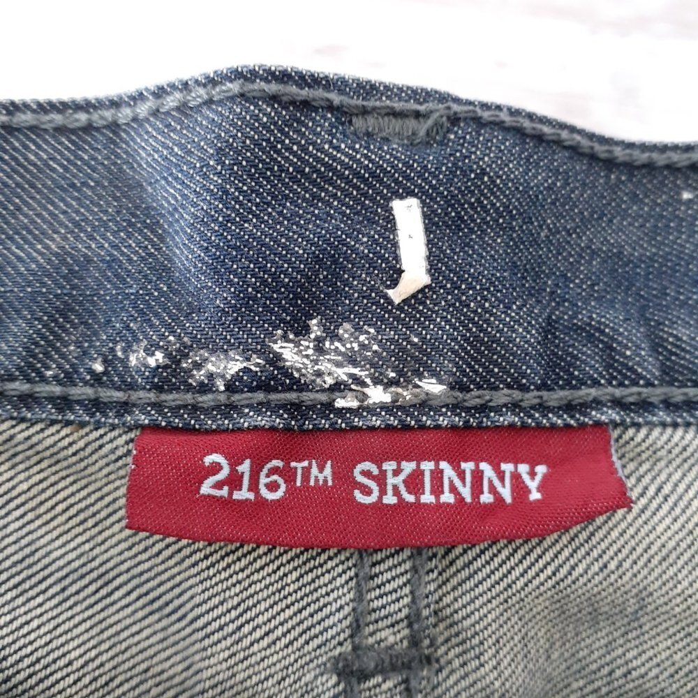 Denizen Levis 216 Mens Jeans 30x30 Skinny Blue 622A - Picture 4 of 6